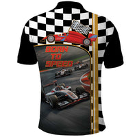 Racing Car 2025 Polo Shirt Born To Speed