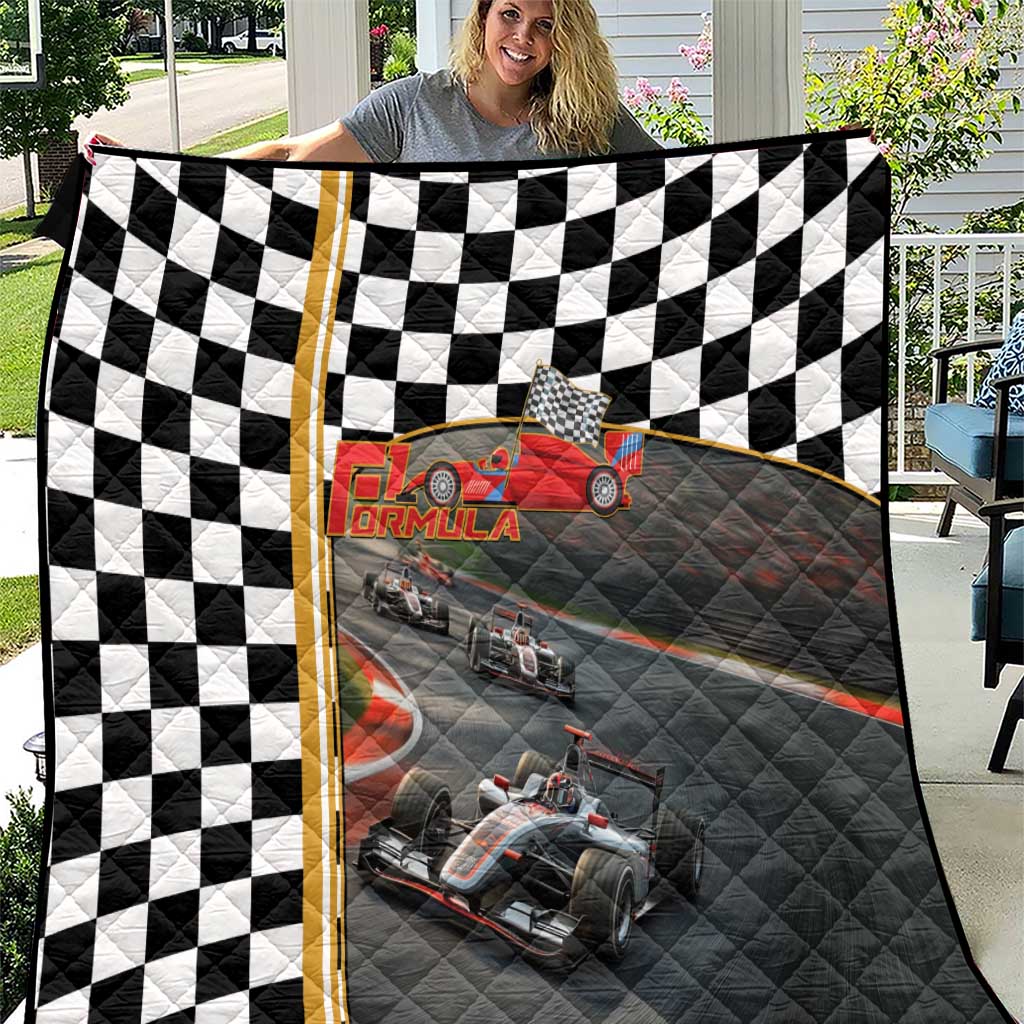 Racing Car 2025 Quilt Born To Speed