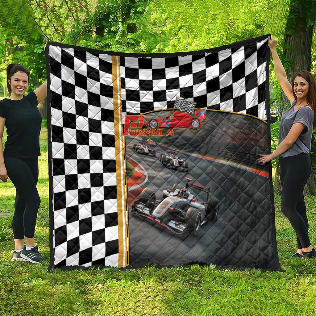 Racing Car 2025 Quilt Born To Speed