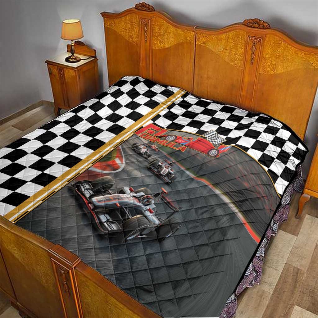 Racing Car 2025 Quilt Born To Speed