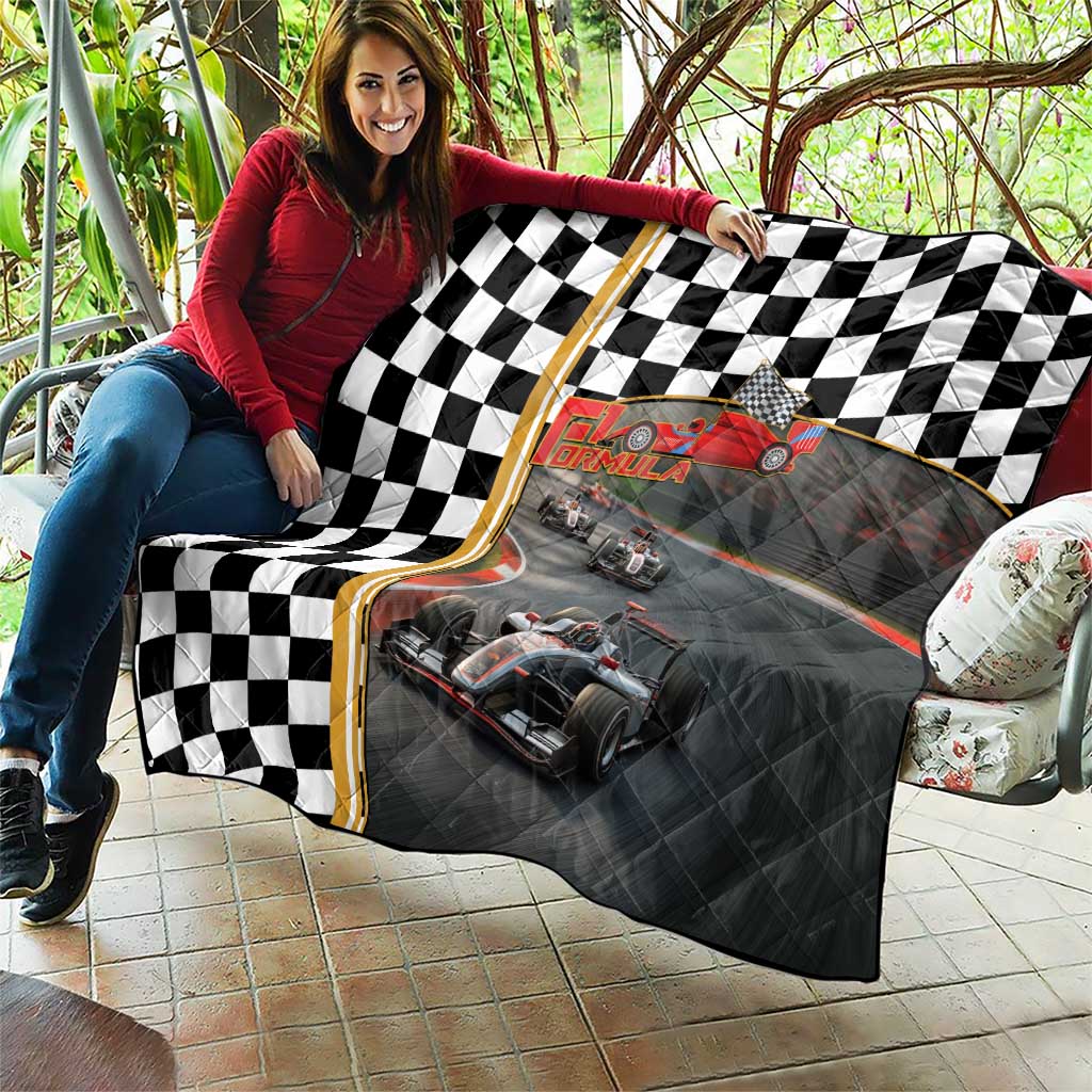 Racing Car 2025 Quilt Born To Speed