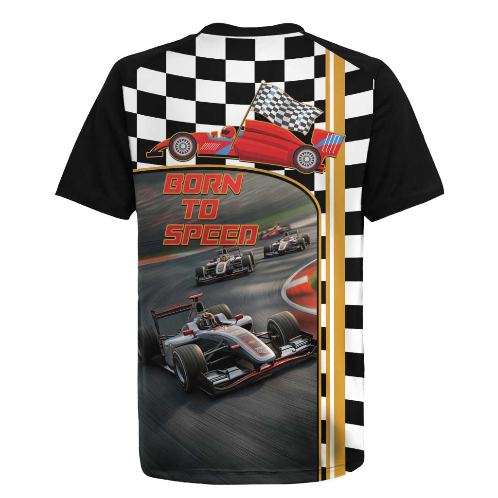 Racing Car 2025 Rugby Jersey Born To Speed