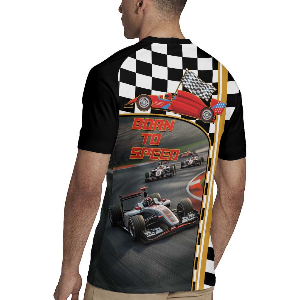Racing Car 2025 Rugby Jersey Born To Speed