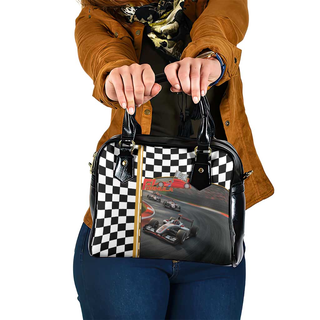 Racing Car 2025 Shoulder Handbag Born To Speed