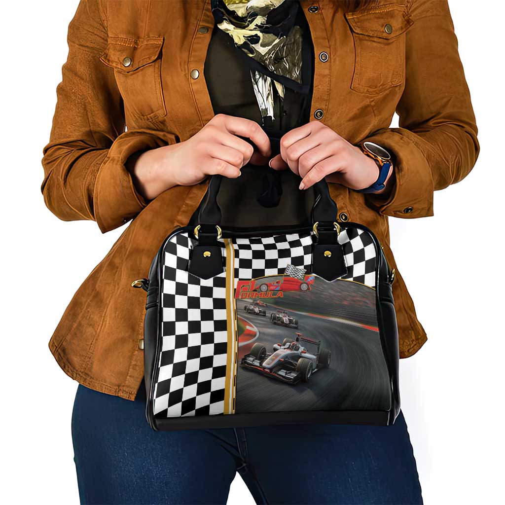 Racing Car 2025 Shoulder Handbag Born To Speed