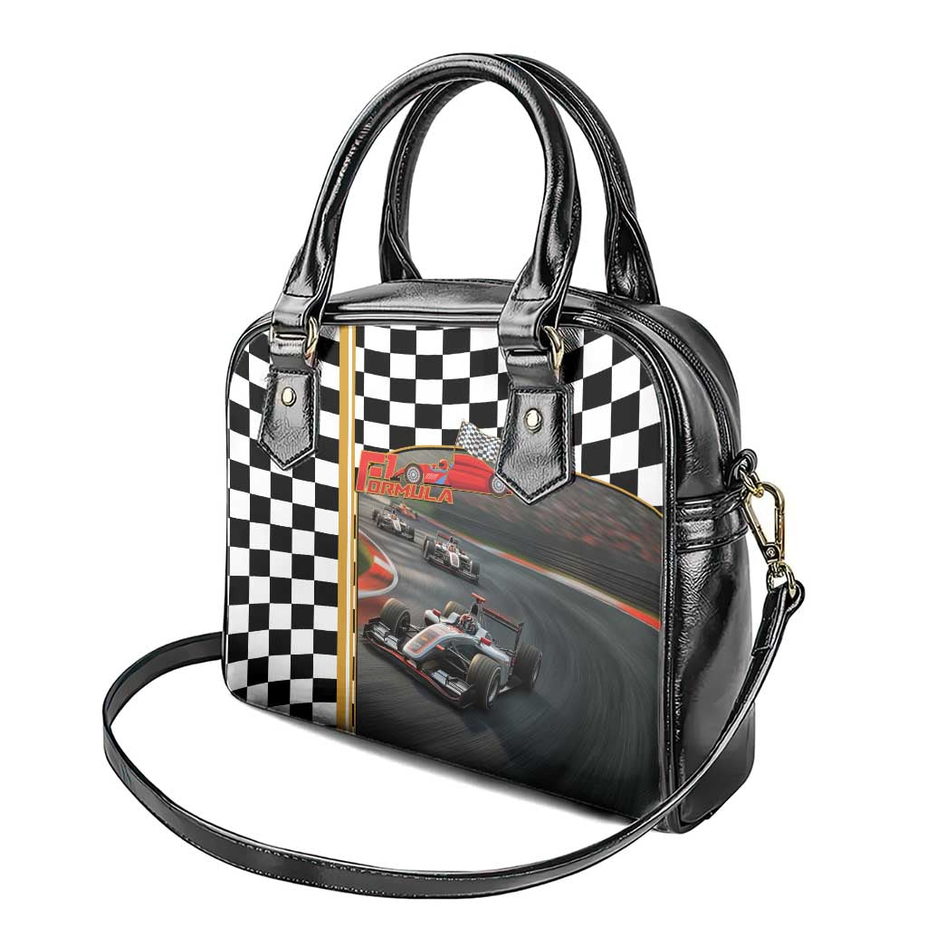 Racing Car 2025 Shoulder Handbag Born To Speed