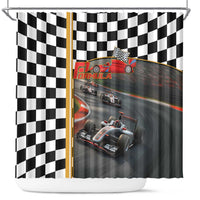 Racing Car 2025 Shower Curtain Born To Speed