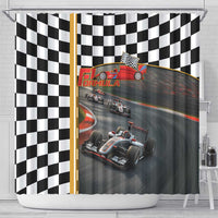 Racing Car 2025 Shower Curtain Born To Speed