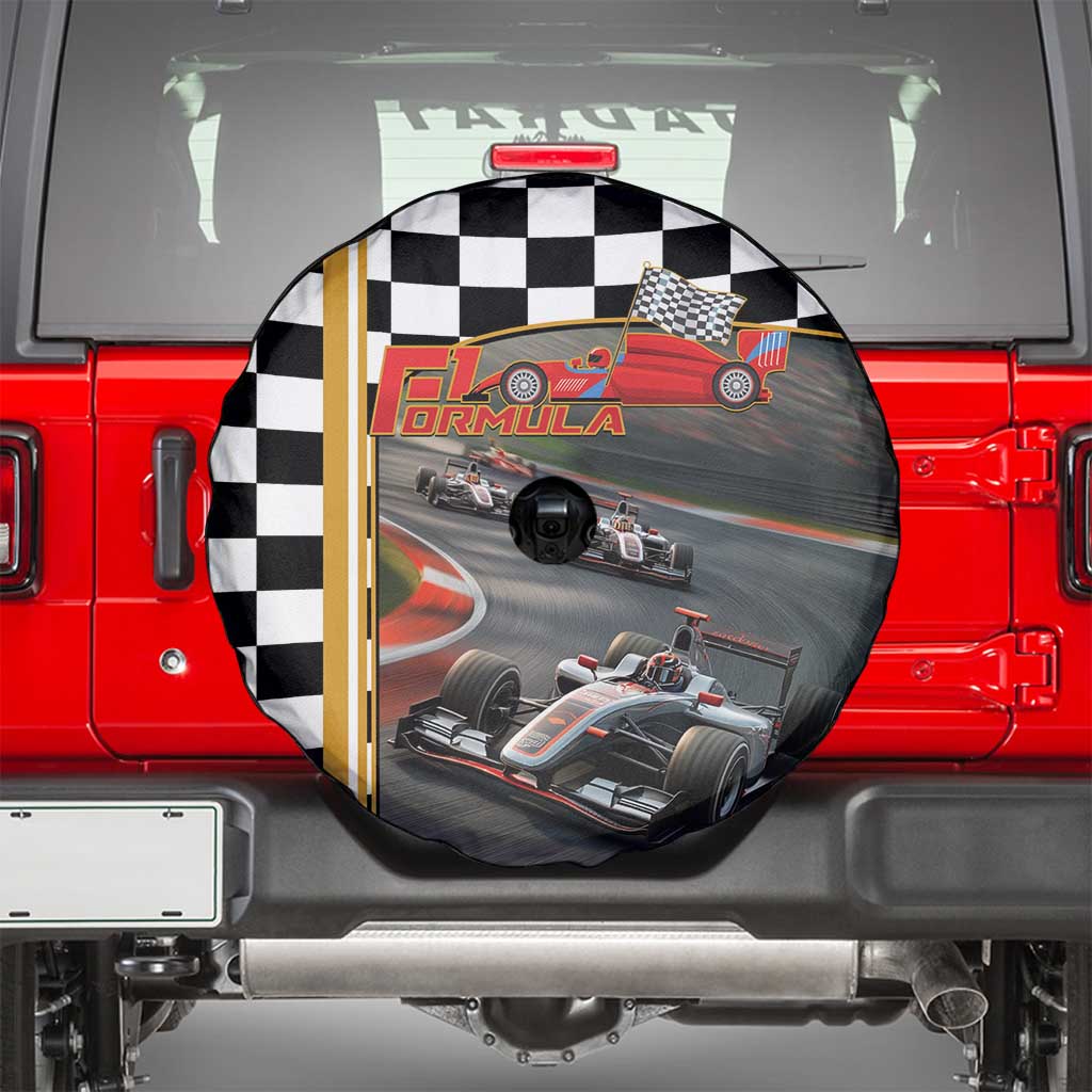 Racing Car 2025 Spare Tire Cover Born To Speed