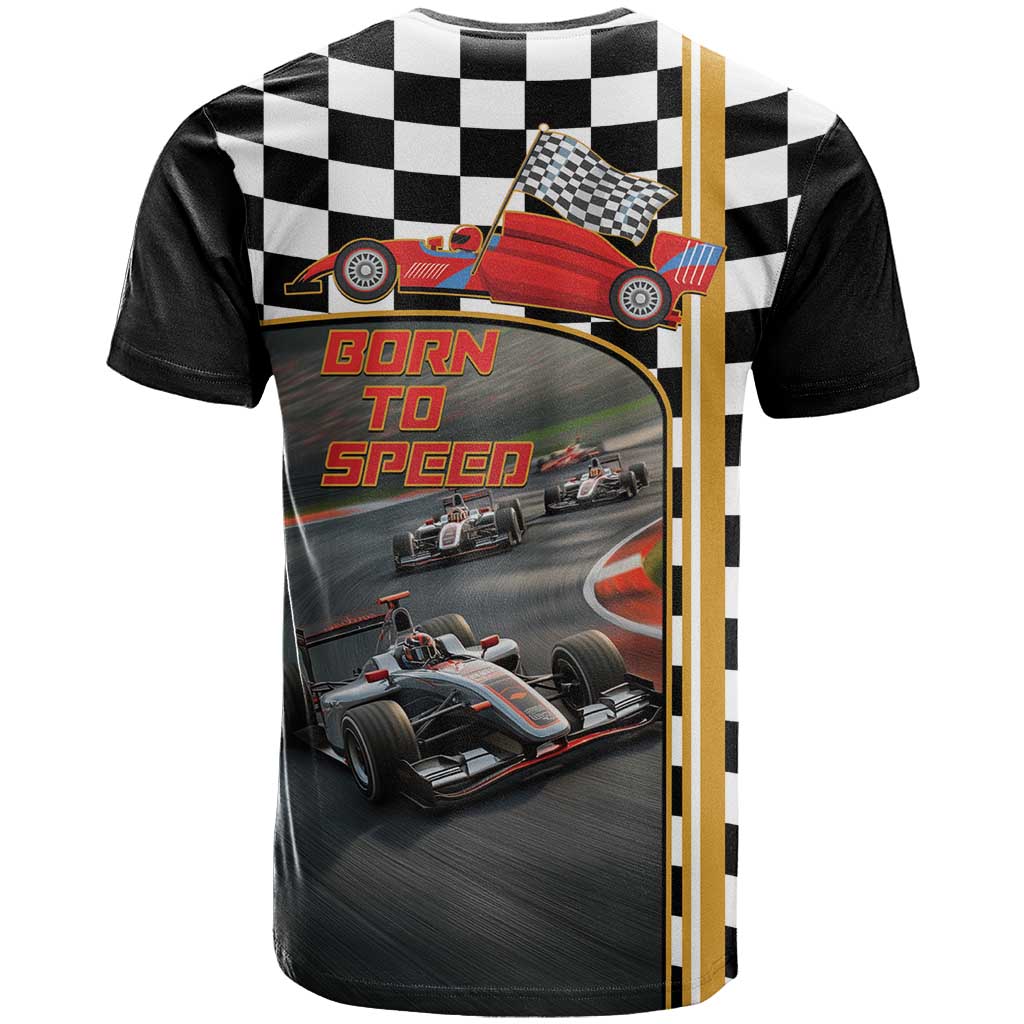 Racing Car 2025 T Shirt Born To Speed