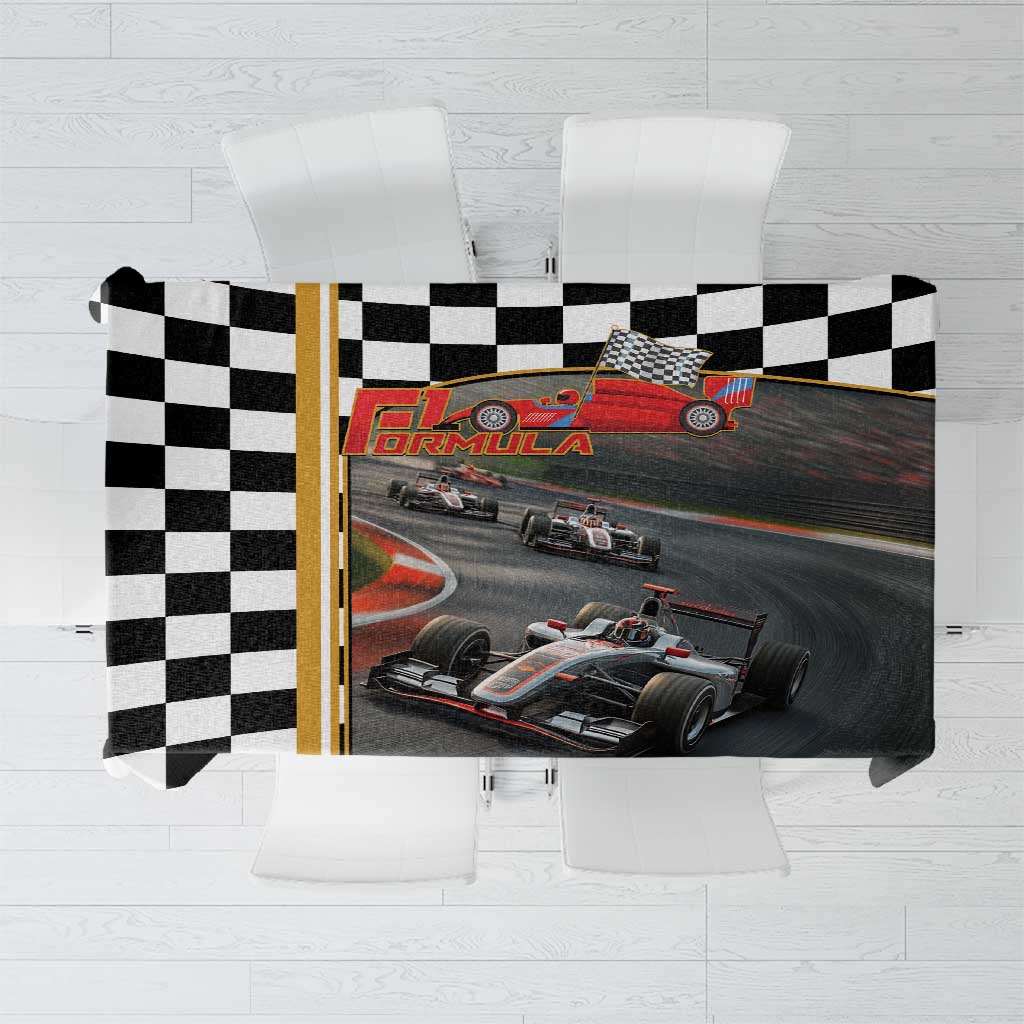 Racing Car 2025 Tablecloth Born To Speed