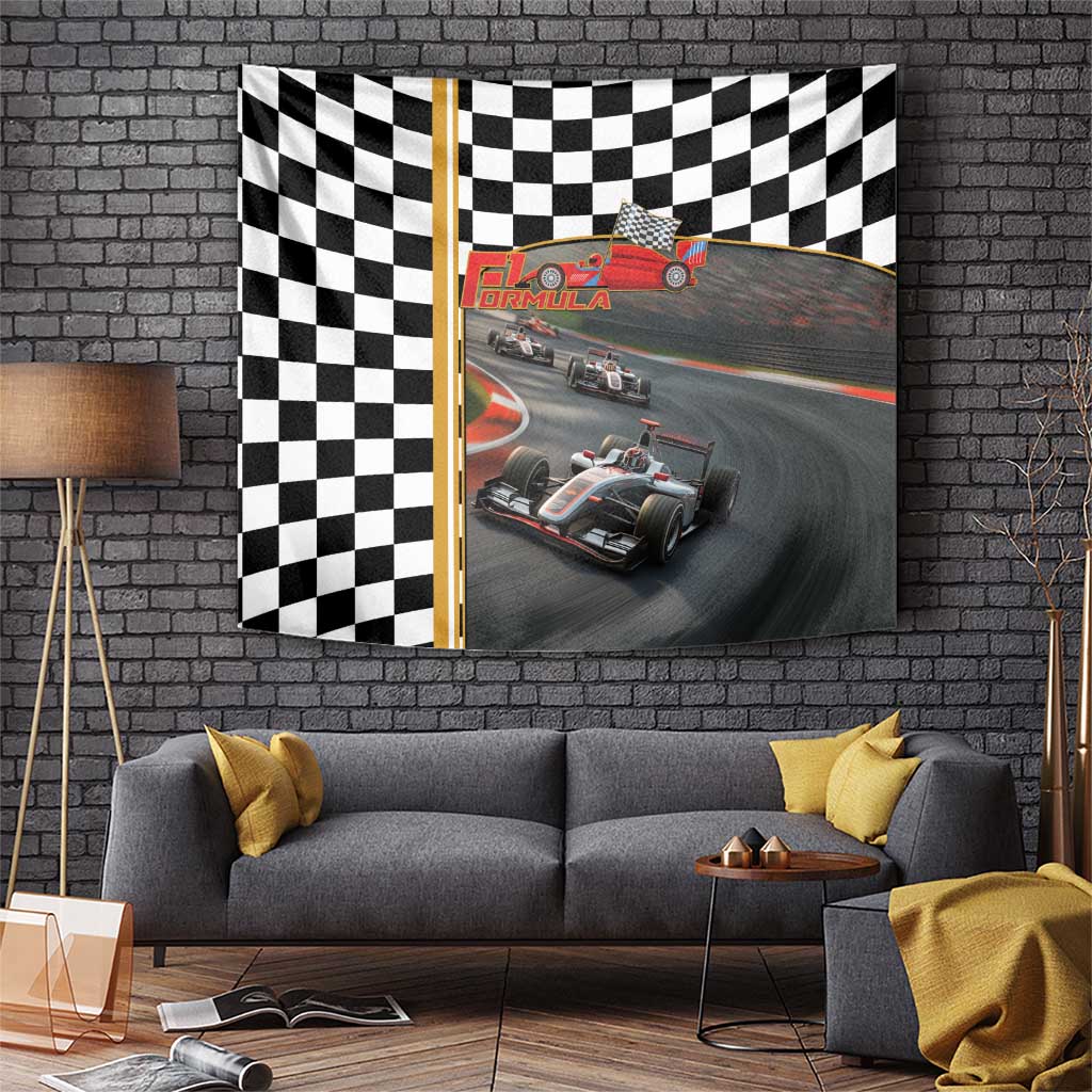 Racing Car 2025 Tapestry Born To Speed