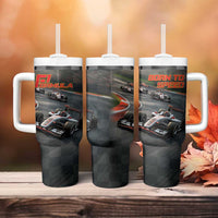 Racing Car 2025 Tumbler With Handle Born To Speed