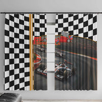 Racing Car 2025 Window Curtain Born To Speed