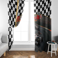 Racing Car 2025 Window Curtain Born To Speed