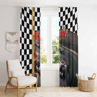 Racing Car 2025 Window Curtain Born To Speed