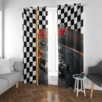 Racing Car 2025 Window Curtain Born To Speed