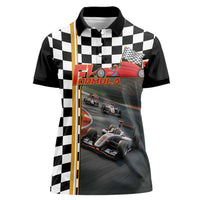 Racing Car 2025 Women Polo Shirt Born To Speed