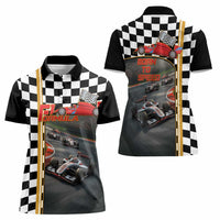 Racing Car 2025 Women Polo Shirt Born To Speed