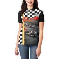 Racing Car 2025 Women Polo Shirt Born To Speed