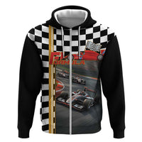 Racing Car 2025 Zip Hoodie Born To Speed