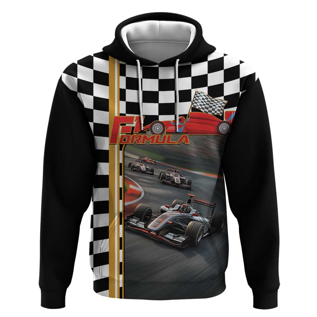 Racing Car 2025 Zip Hoodie Born To Speed