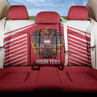 Custom Austria Football Back Car Seat Cover Come On Das Team