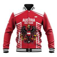 Custom Austria Football Baseball Jacket Come On Das Team