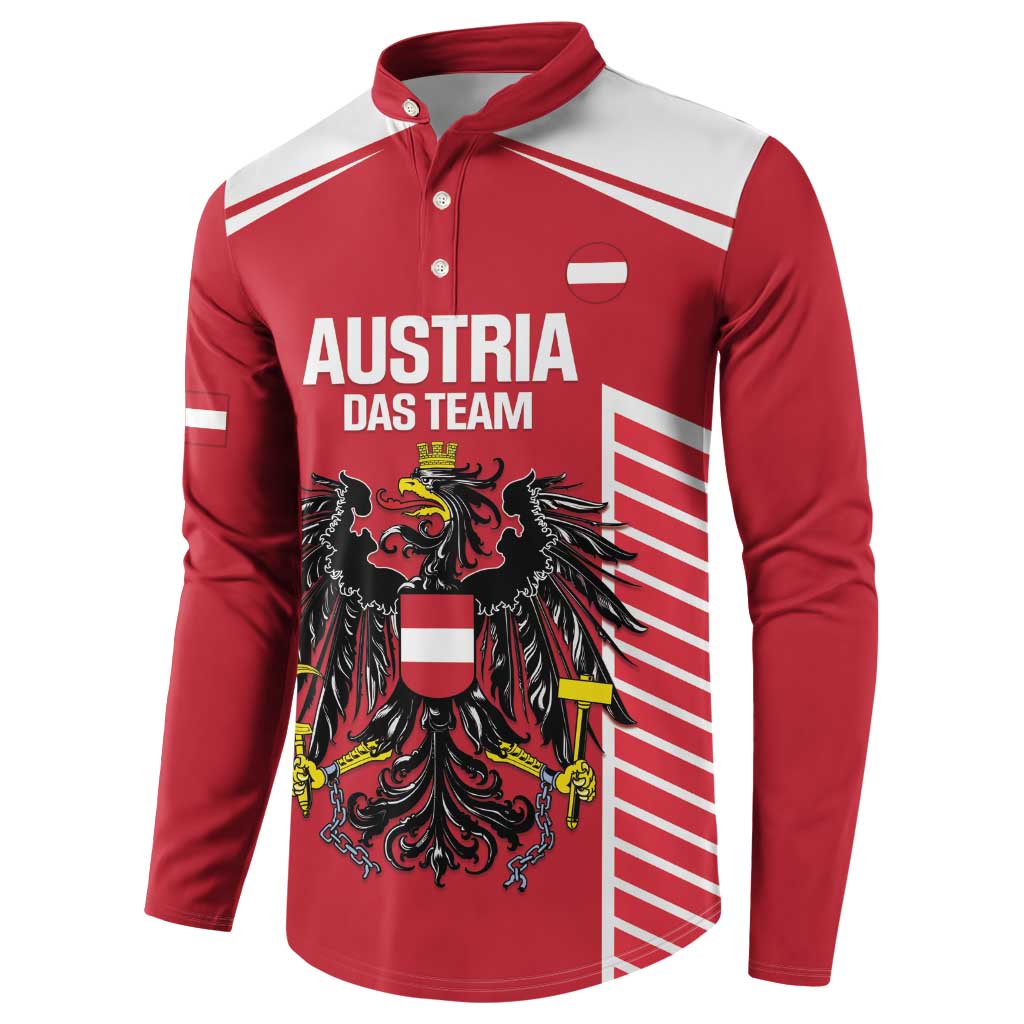 Custom Austria Football Button Sweatshirt Come On Das Team