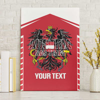 Custom Austria Football Canvas Wall Art Come On Das Team