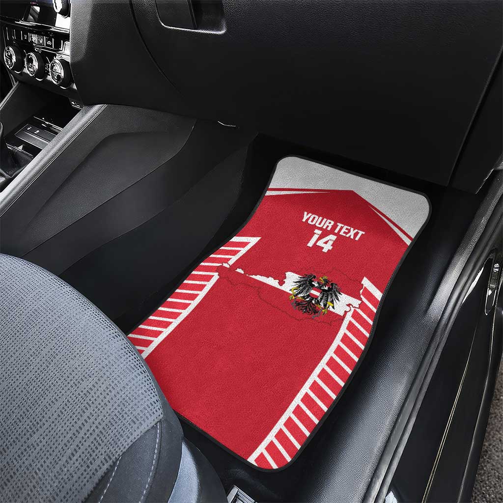 Custom Austria Football Car Mats Come On Das Team