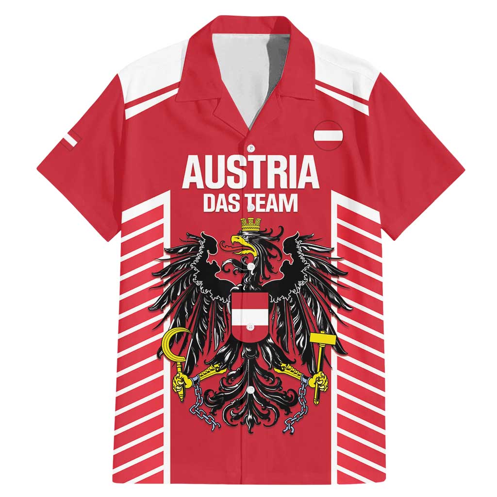 Custom Austria Football Family Matching Mermaid Dress and Hawaiian Shirt Come On Das Team