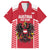Custom Austria Football Family Matching Off The Shoulder Long Sleeve Dress and Hawaiian Shirt Come On Das Team