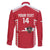 Custom Austria Football Family Matching Off The Shoulder Long Sleeve Dress and Hawaiian Shirt Come On Das Team