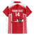 Custom Austria Football Family Matching Off Shoulder Maxi Dress and Hawaiian Shirt Come On Das Team