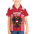 Custom Austria Football Family Matching Off Shoulder Maxi Dress and Hawaiian Shirt Come On Das Team