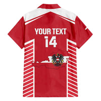 Custom Austria Football Family Matching Puletasi and Hawaiian Shirt Come On Das Team