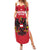 Custom Austria Football Family Matching Summer Maxi Dress and Hawaiian Shirt Come On Das Team
