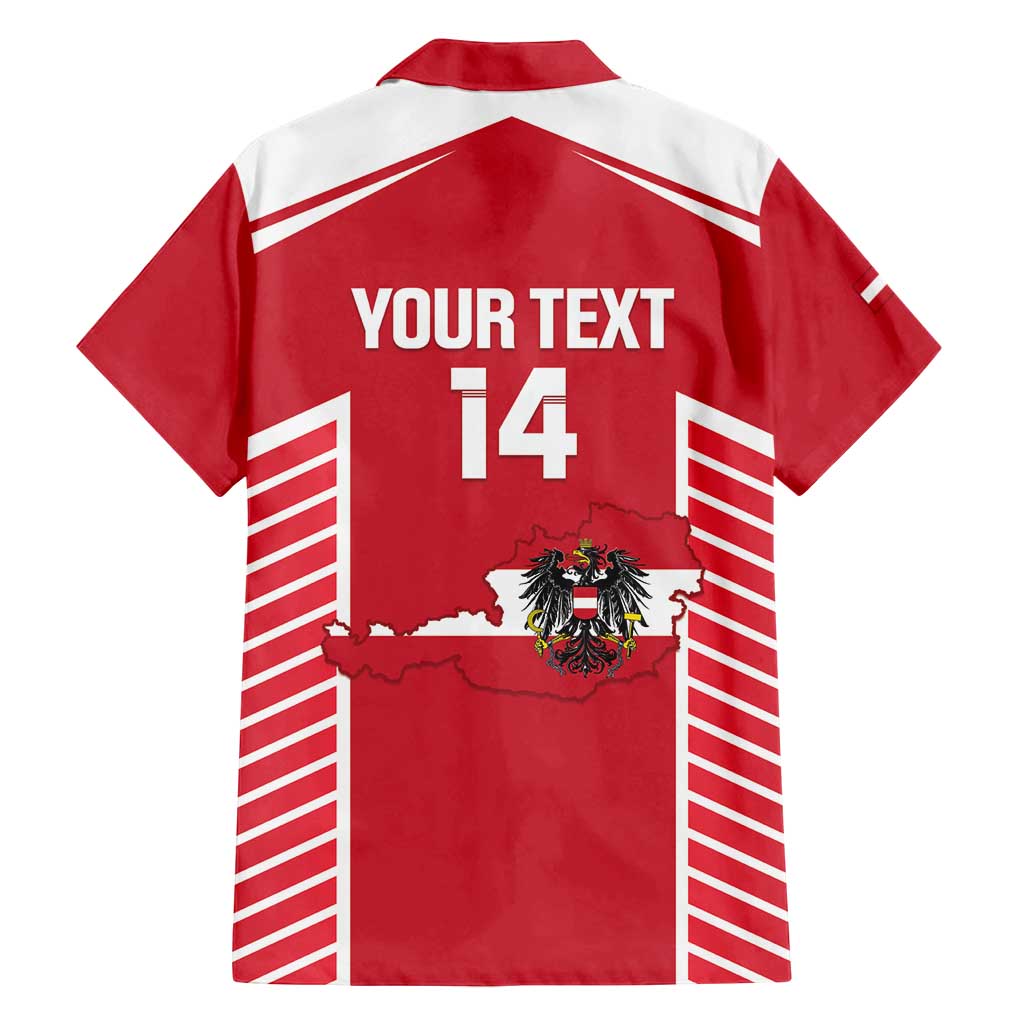 Custom Austria Football Family Matching Tank Maxi Dress and Hawaiian Shirt Come On Das Team