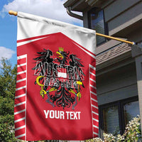 Custom Austria Football Garden Flag Come On Das Team