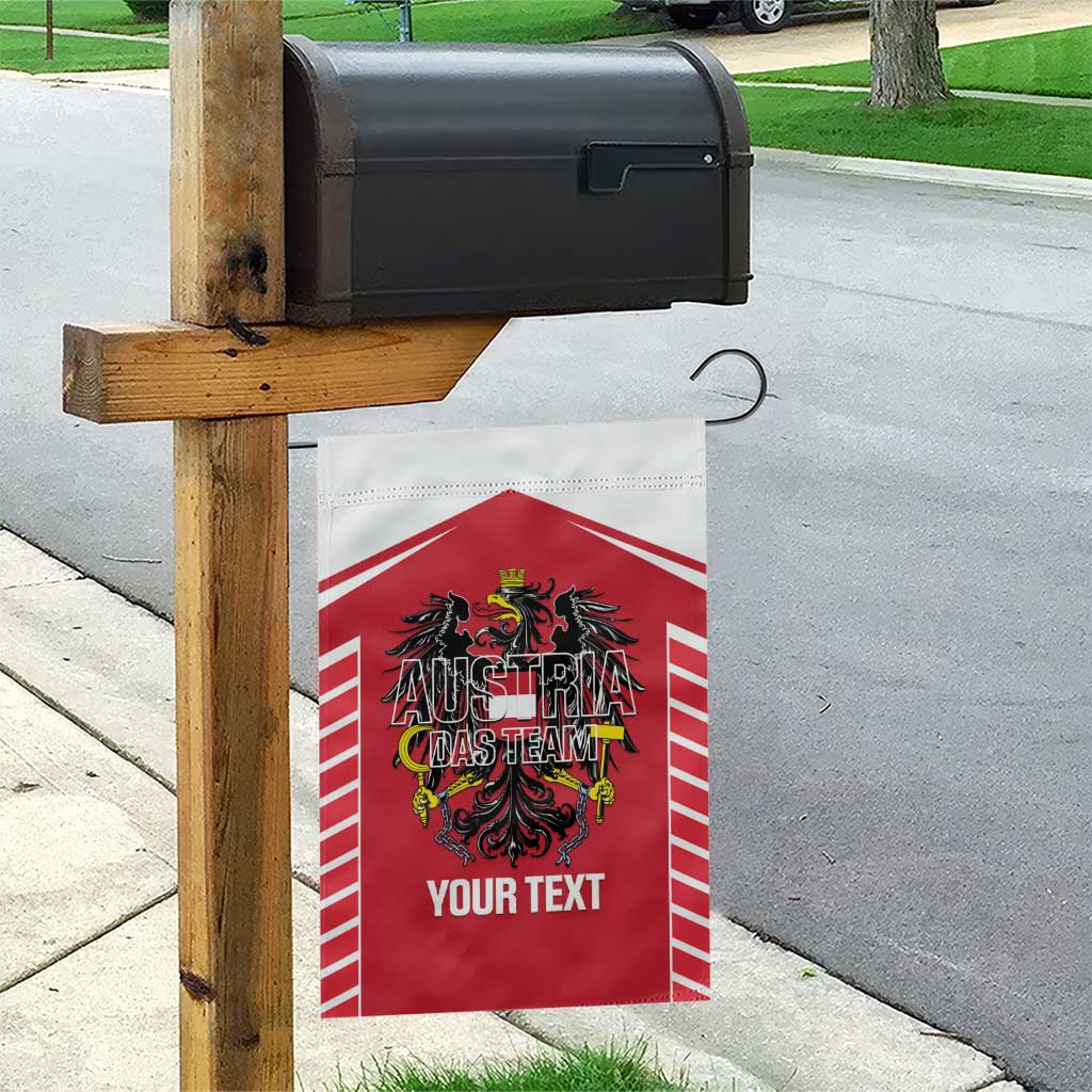 Custom Austria Football Garden Flag Come On Das Team