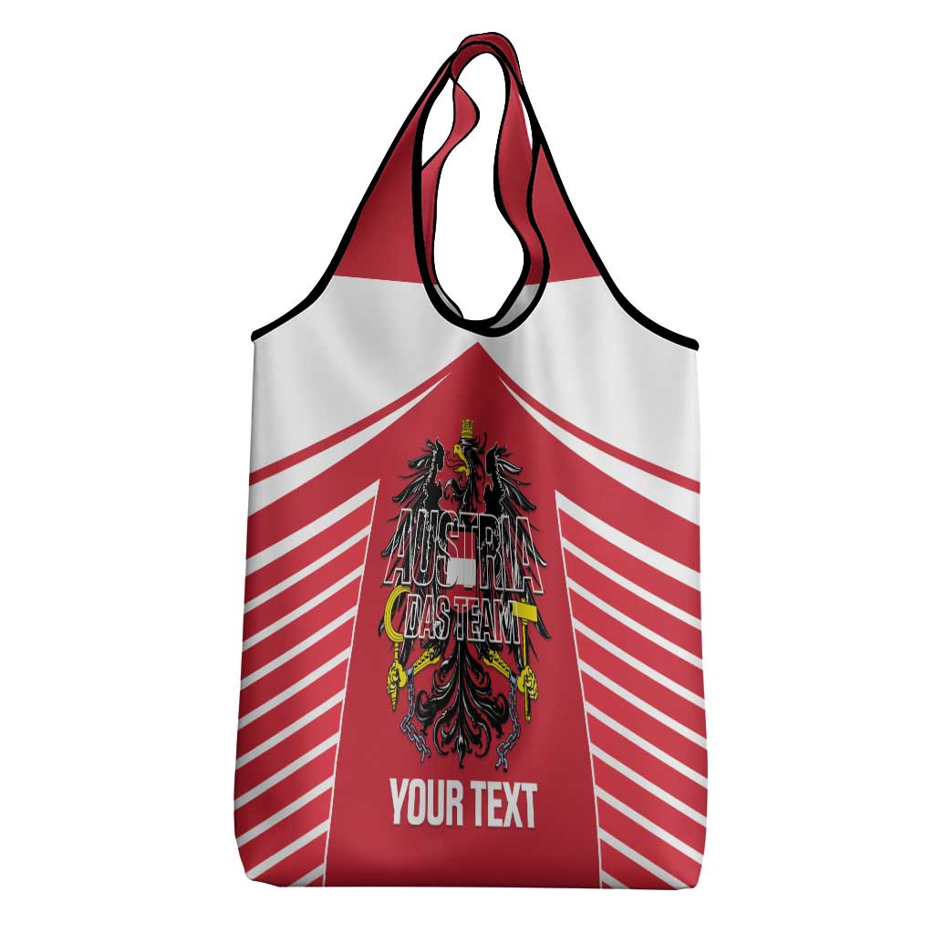 Custom Austria Football Grocery Bag Come On Das Team