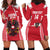Custom Austria Football Hoodie Dress Come On Das Team