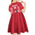 Custom Austria Football Kid Short Sleeve Dress Come On Das Team
