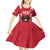 Custom Austria Football Kid Short Sleeve Dress Come On Das Team