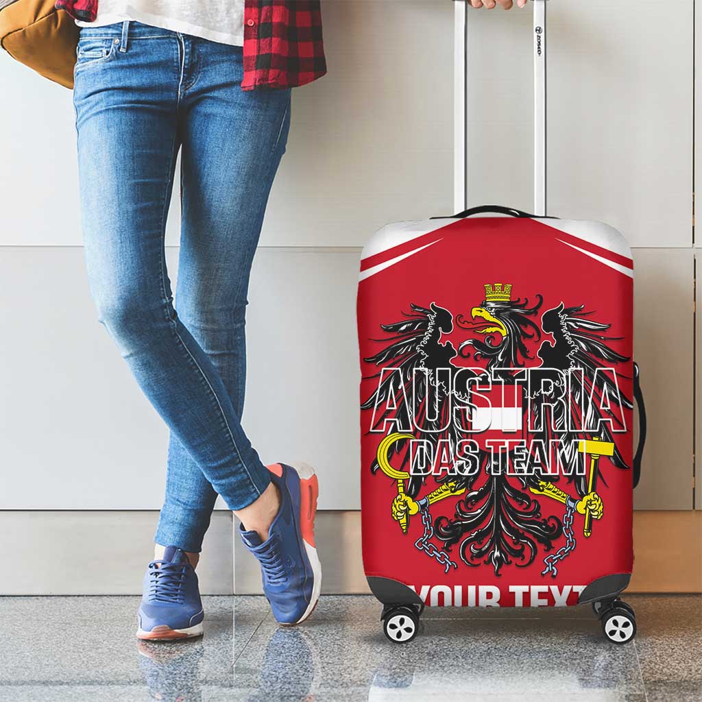 Custom Austria Football Luggage Cover Come On Das Team