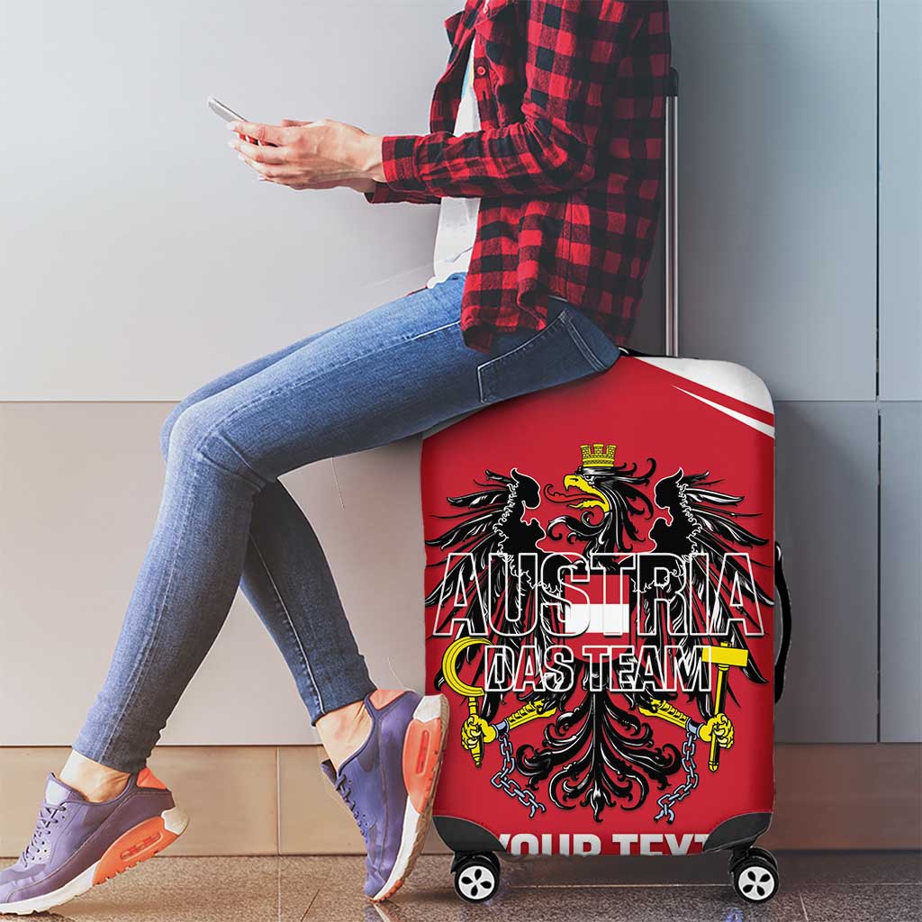 Custom Austria Football Luggage Cover Come On Das Team