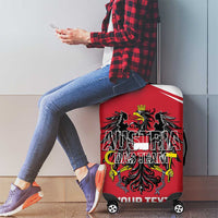 Custom Austria Football Luggage Cover Come On Das Team