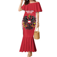 Custom Austria Football Mermaid Dress Come On Das Team