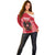 Custom Austria Football Off Shoulder Sweater Come On Das Team